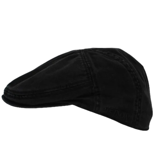 Stetson - Flat Cap Ivy Cotton - Svartsecond view