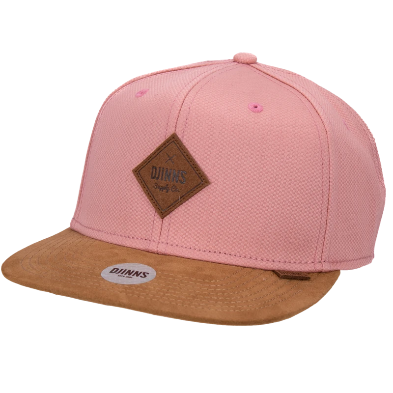 Djinns - Canvas - Rosa Snapback-caps