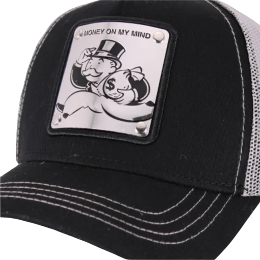 Capslab – Monopoly Guy – Svart Capssecond view