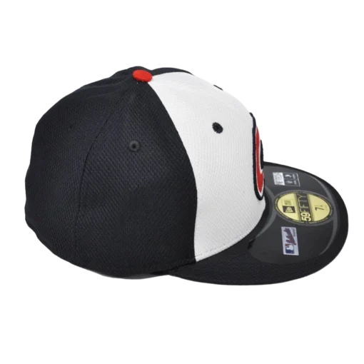 New Era - 59Fifty Atlanta Braves - Hvit/Svart Fitted-capssecond view