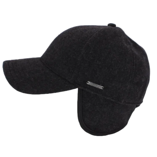Stetson - Baseball Cap Wool/Cashmere - Svartsecond view