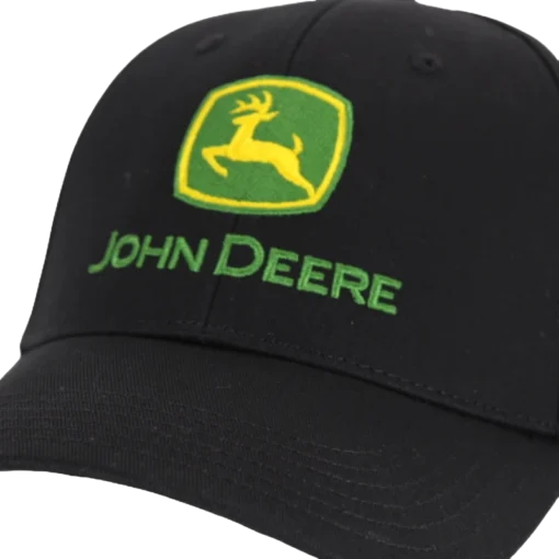 John Deere – Logo Mesh Back Cap - Svart Truckercapssecond view