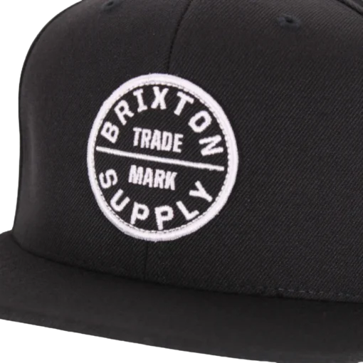Brixton - Oath III - Svart Snap Back Capssecond view