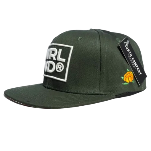 SQRTN - NRLND Cap - Mosegrønnsecond view